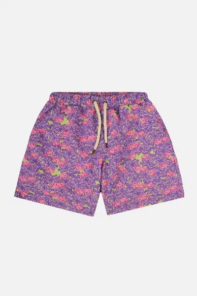 Trendsplant Trendsplant Herren vegan Swim Short Trippyplant Sour Grape