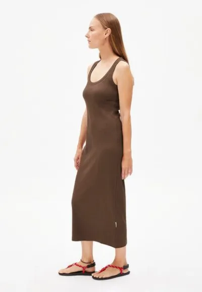 ARMEDANGELS ARMEDANGELS GOLDAA Damen Ripp-Jerseykleid aus Bio-Baumwoll Mix