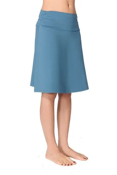 Leela Cotton Leela Cotton Damen Röcke Lang Bio-Baumwolle Rock Kleid