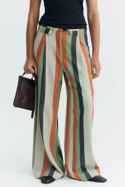 thinking mu Thinking MU Damen vegan Hose Pat Quick Stripes Multicolor