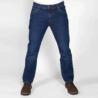fairjeans fairjeans REGULAR WAVES 100, mittelblaue Jeans aus 100% Bio-Baumwolle ohne Elasthan