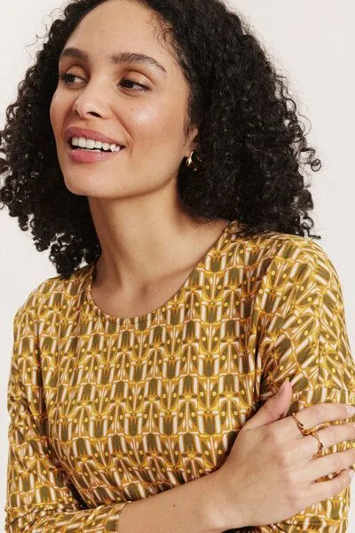 TRANQUILLO TRANQUILLO Basic-Shirt Felicee aus EcoVero Viskose