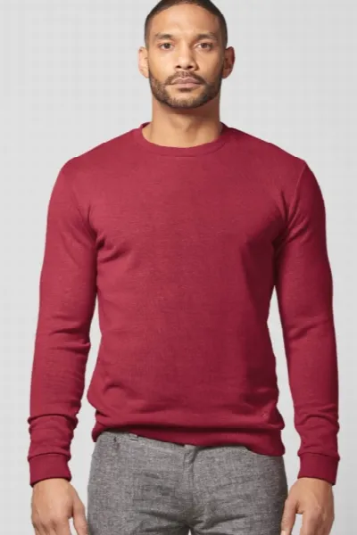 HempAge Hempage Herren vegan Sweatshirt Regular Fit Cuvee