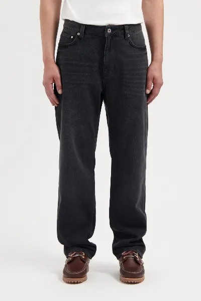 Kuyichi Kuyichi Herren vegan Jeans Loose Larry Smoky Noir