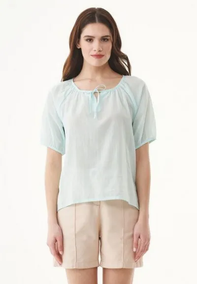 ORGANICATION ORGANICATION Bluse aus Bio-Baumwoll-Voile
