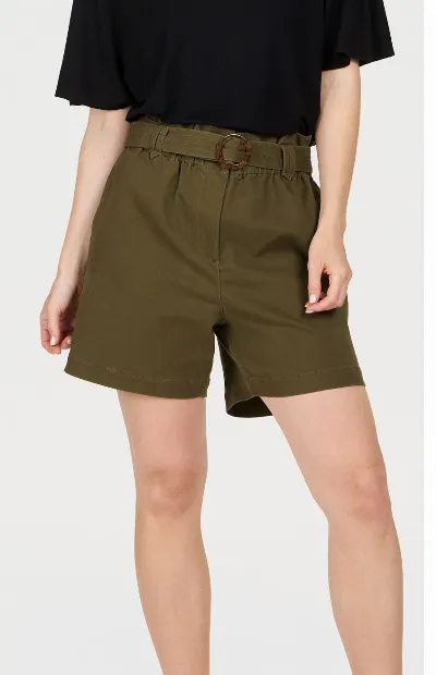 KOMODO KOMODO Damen vegan Shorts Amelia Khaki