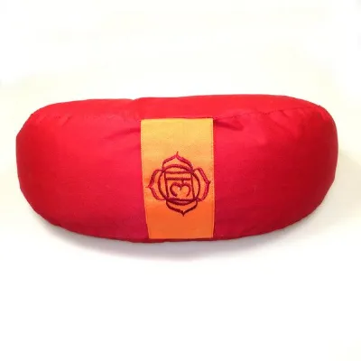 Just Be Just Be Chakra Meditations- und Yogakissen, Halbmond