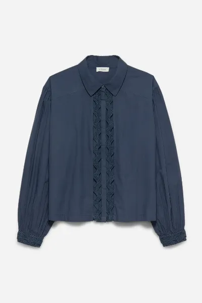 Alchemist Alchemist Damen vegan Bluse Eva Navy