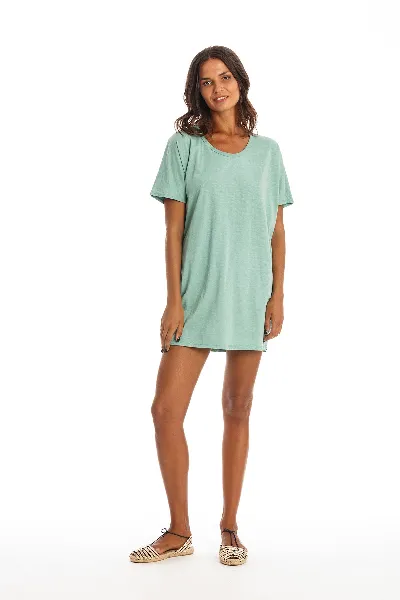 RAVENS VIEW IBIZA RAVENS VIEW IBIZA Damen vegan Kleid Jane Cameo Grün