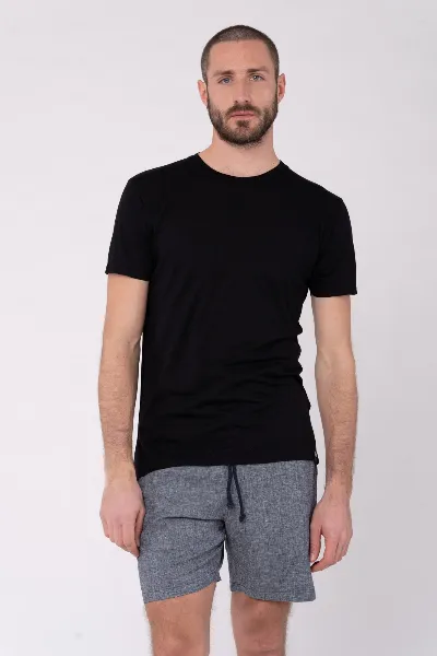 HempAge Slim-fit T-Shirt aus Hanf & Bio Baumwolle