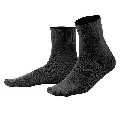 Living Crafts LIVING CRAFTS - Unisex Komfort-Socken - Schwarz