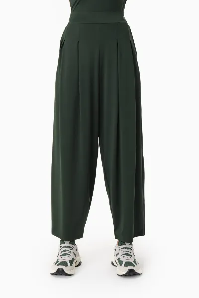 ORGANICATION ORGANICATION Damen vegan Hose Peeny Amazonas Grün