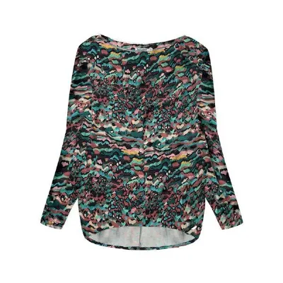 WiDDA berlin WiDDA berlin Buntes Oversize Longsleeve SLABBY aus ECOVERO