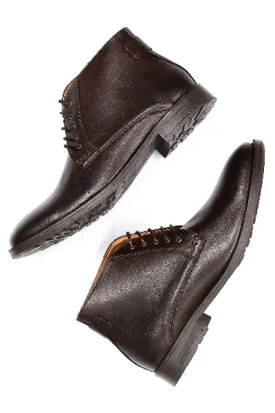 Will's Vegan Store Will's Vegan Store Herren vegan Stiefel Chukka Dunkel