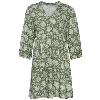 Living Crafts LIVING CRAFTS - Damen Kleid - Mehrfarbig (100% Viskose (Lenzing™Ecovero™)), Nachhaltige Mode, Bio Bekleidung