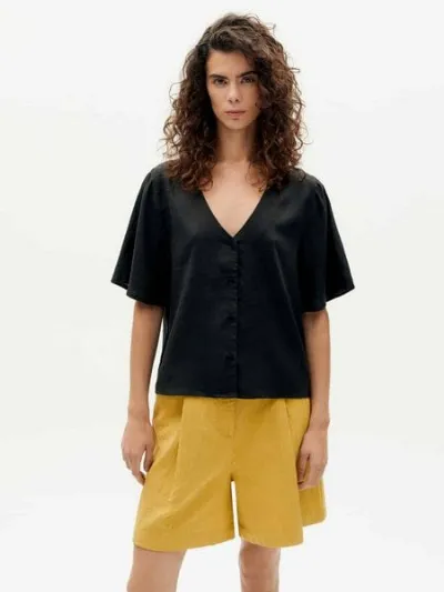 thinking mu thinking mu Hemdbluse - Hemp Libelula Blouse - aus Hanf & Tencel
