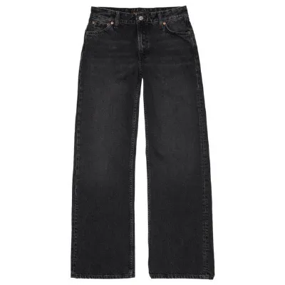 Nudie Jeans Nudie Jeans Jeans Wide Heidi Slow Black