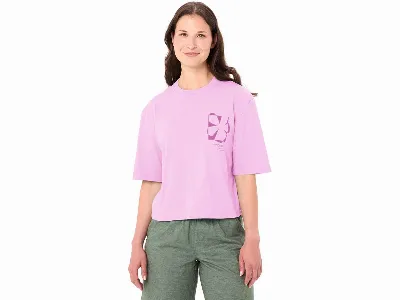 Vaude VAUDE Bio-Damen-T-Shirt Redmont aus schwerem Jersey, raspberry,