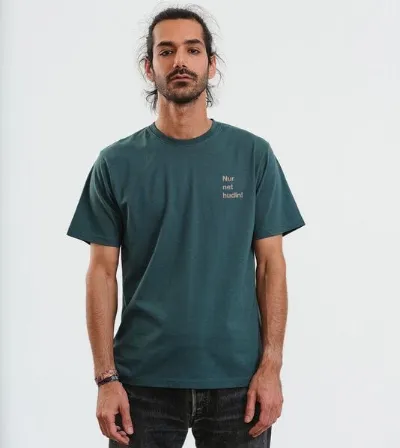 Gary Mash GARY MASH T-Shirt Nur net hudln! aus Biobaumwolle