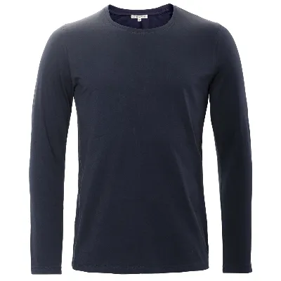 Living Crafts LIVING CRAFTS - Herren Langarm-Shirt - Blau