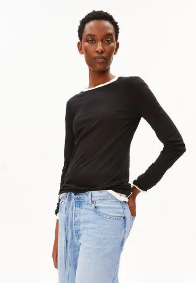 ARMEDANGELS ARMEDANGELS EINIAARA SOFT Damen Longsleeve aus Bio-Baumwolle