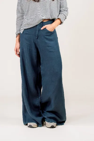 Kuyichi Kuyichi Damen vegan Hose Loren Vintage Grau