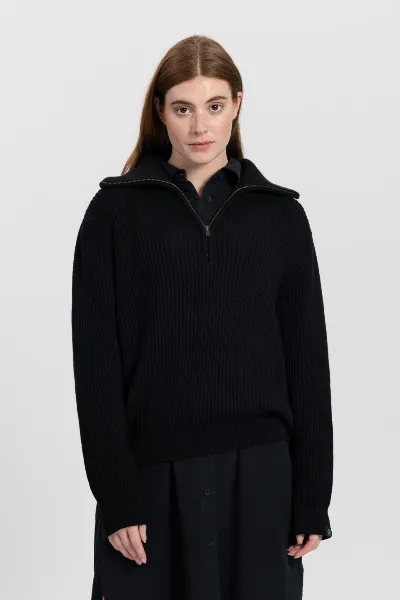 Kuyichi Kuyichi Damen vegan Strickpullover Kayla Tief