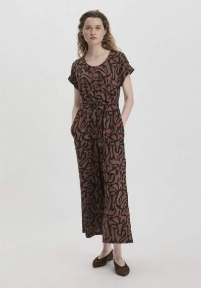 hessnatur hessnatur Print Jersey Jumpsuit Oversize aus reiner Bio-Baumwolle