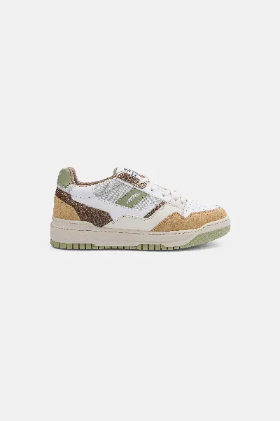 MoEa MoEa Herren vegan Sneaker Echo Brown & Aloe Palm