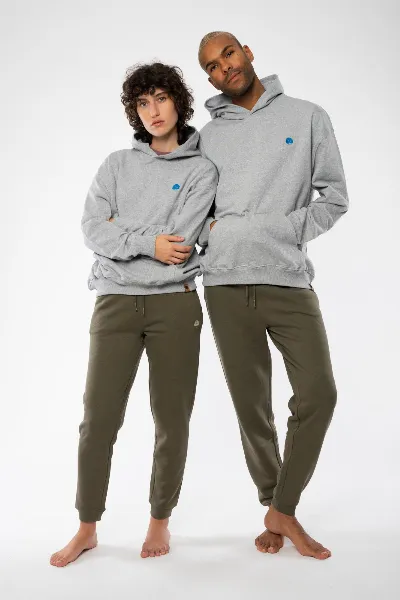 GREEN SHIRTS Oversized Boxy Hoodie aus Bio Baumwolle