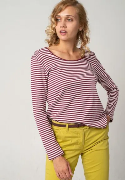 Alma & Lovis Alma & Lovis Langarmshirt aus Bio Baumwolle 'Breton Longsleeve'