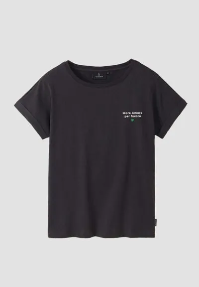recolution Damen T-Shirt aus Bio-Baumwolle - CAYENNE MORE AMORE - recolution