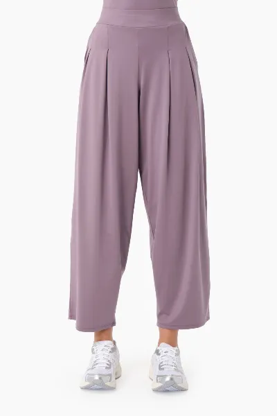 ORGANICATION ORGANICATION Damen vegan Hose Peeny Dirty Lilac