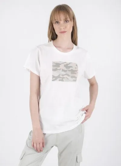 ORGANICATION ORGANICATION T-Shirt aus Bio-Baumwolle mit Camo-Print
