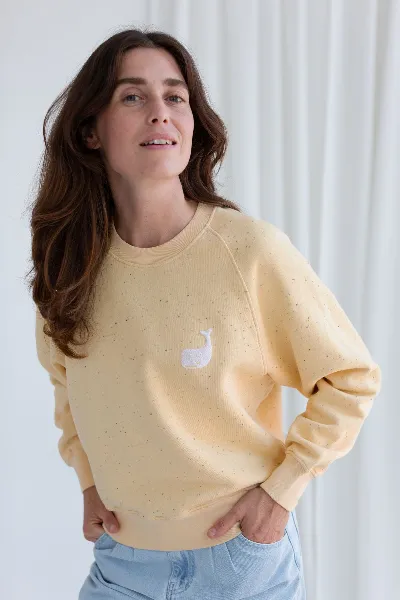 TWOTHIRDS TWOTHIRDS Damen vegan Sweatshirt Leskov Hell