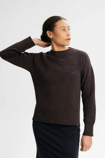 MELA MELA Damen vegan Strickpullover Faiza