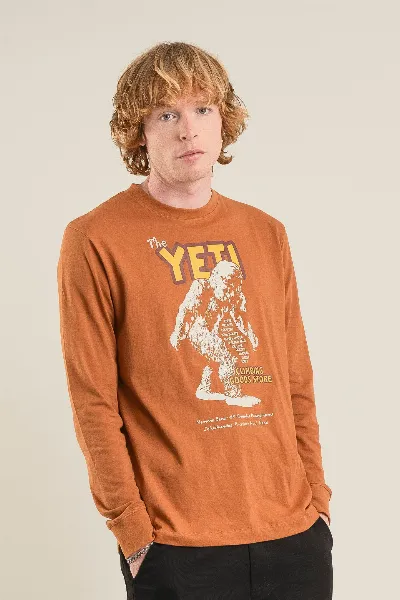 KOMODO KOMODO Herren vegan T-Shirt Yeti Messing