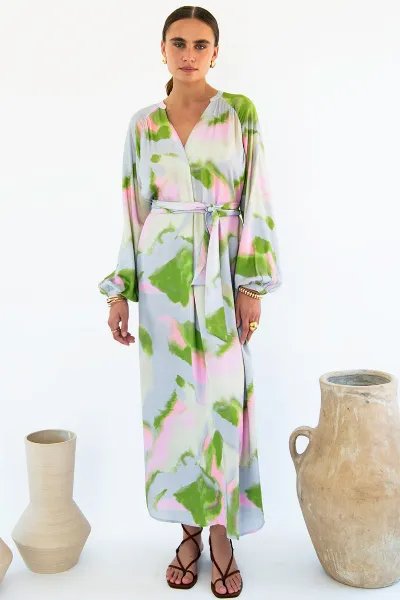 Neu Nomads Neu Nomads Damen vegan Kleid Sunita Dreamy Print