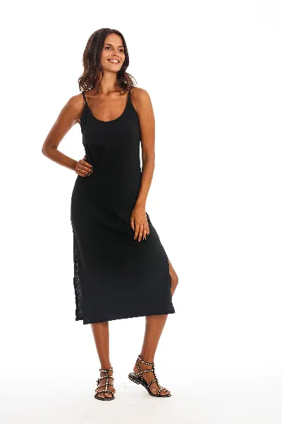 RAVENS VIEW IBIZA RAVENS VIEW IBIZA Damen vegan Kleid Rhea Black