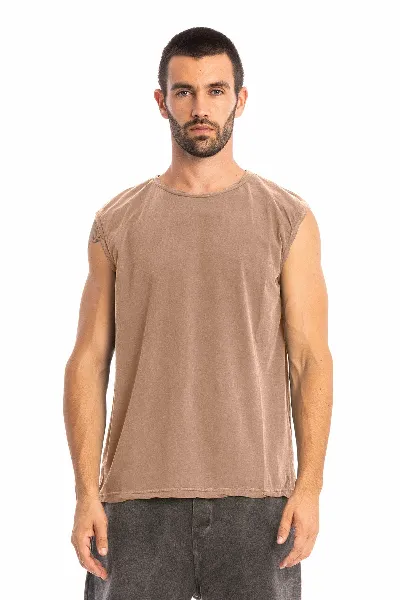 RAVENS VIEW IBIZA RAVENS VIEW IBIZA Herren vegan T-Shirt Bodhi Ns Taupe Braun