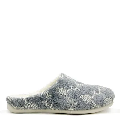 thies Veganer Reindeer Slipper thies ® PET, fair, mit Wechselfussbett