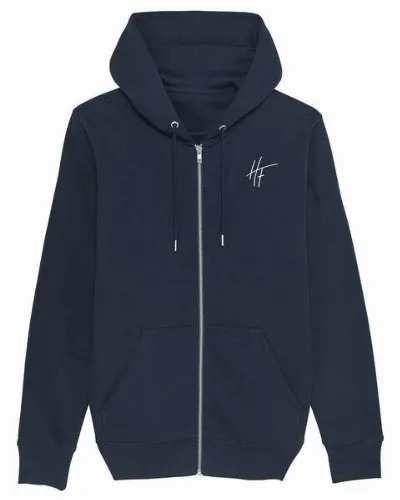 Human Family Human Family Bio Herren Hoodie mit Reißverschluss Grower - HF