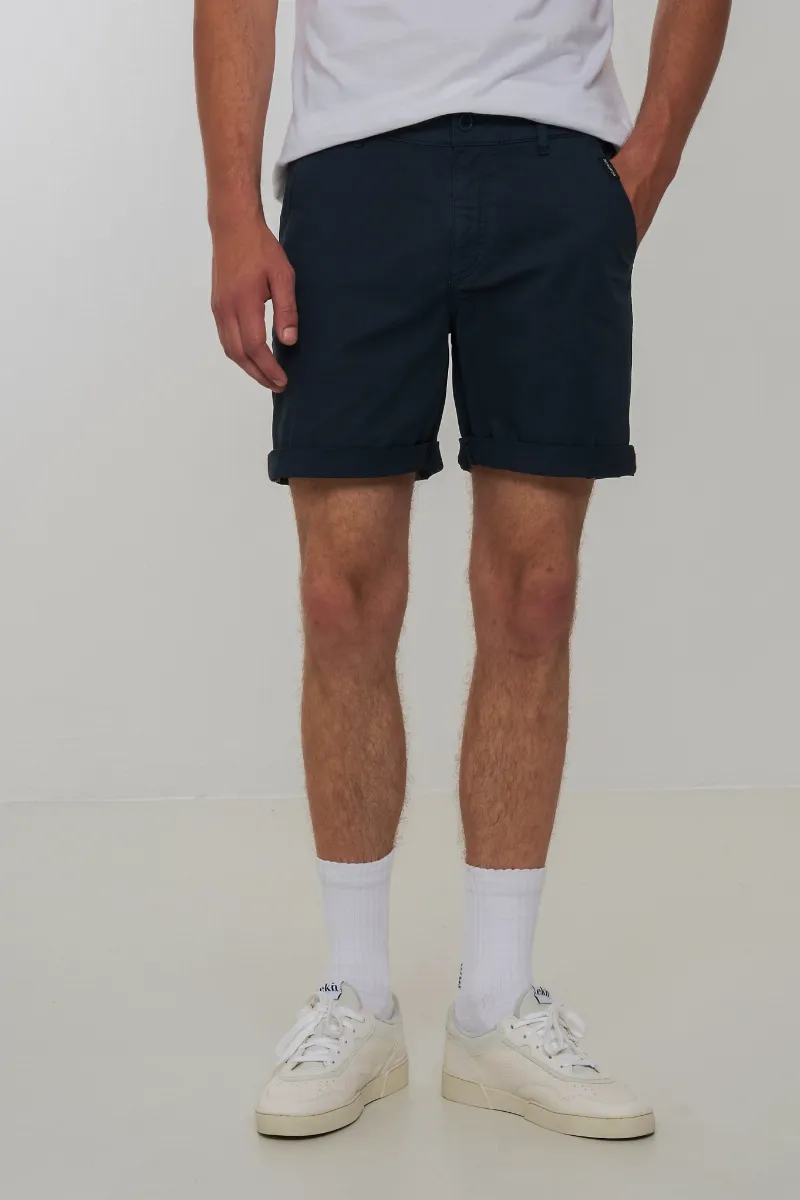 recolution Recolution Herren vegan Shorts Majoram Dunkelblau