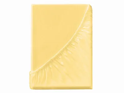 Spannbettlaken Eco-Jersey-Interlock aus Bio-Baumwolle 180-200 x 200 cm, hafer