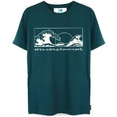 Gary Mash GARY MASH Shirt Welle aus Biobaumwolle