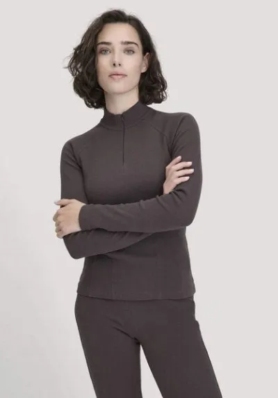 hessnatur hessnatur Longsleeve Fitted BETTER RECYCLING aus Bio-Baumwolle