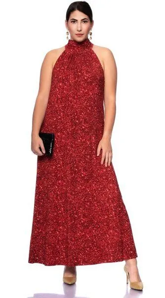 Ingoria Ingoria PARISSE Neckholder Maxikleid