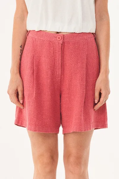 ORGANICATION ORGANICATION Damen vegan Shorts Plissee