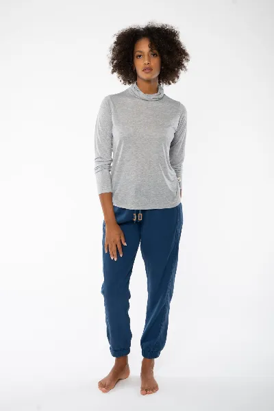 Bleed Rollkragenshirt aus Tencel