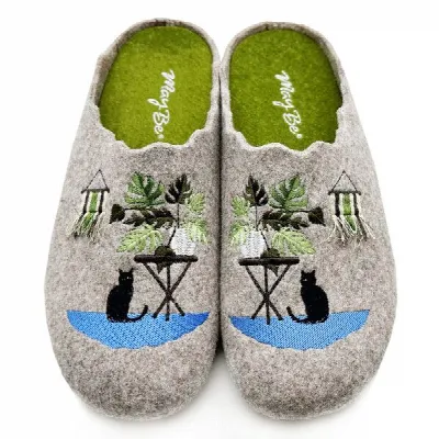 MayBe Vegane Schuhe "MayBe ® Boho Cat" aus recycelten PET Flaschen, fair produziert